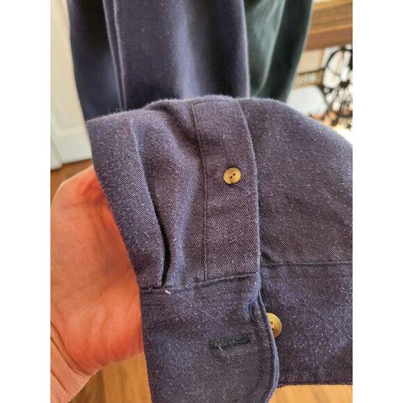 Bugle Boy Vintage 90s Red/Blue/Green Color Block Button Up Shirt L Preppy Retro - Picture 7 of 8